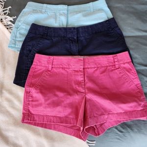 JCREW Chino Shorts Bundle